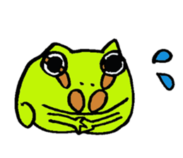 Kawaii Ceratophrys cranwelli sticker #3718779