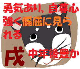 The twelve horary signs. sticker #3719109