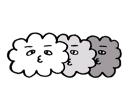 Cloudy boy and Sunny sticker #3719673