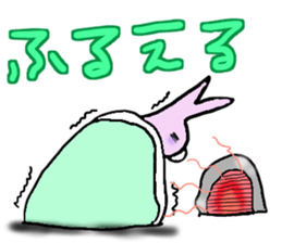 Indifference symptom rabbit~couple~ sticker #3719764