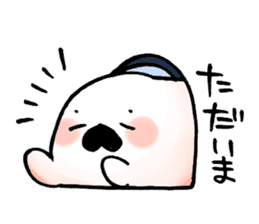 Cute seadog sticker #3719856