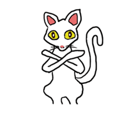 Cat World sticker #3720395