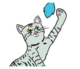 Cat World sticker #3720399