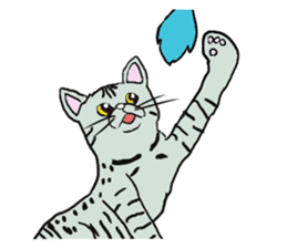 Cat World sticker #3720399