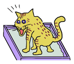 Cat World sticker #3720417