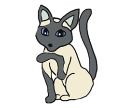 Cat World sticker #3720419