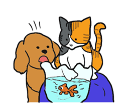 Cat World sticker #3720422