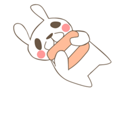 rabbit and sports and suites. sticker #3720732