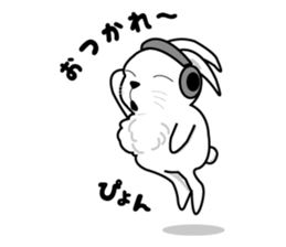 We and others, languid rabbit sticker #3720833