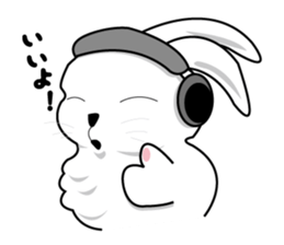 We and others, languid rabbit sticker #3720835