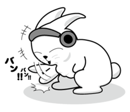 We and others, languid rabbit sticker #3720839