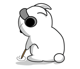 We and others, languid rabbit sticker #3720842