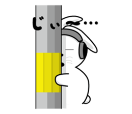 We and others, languid rabbit sticker #3720846