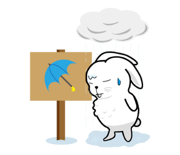 We and others, languid rabbit sticker #3720853