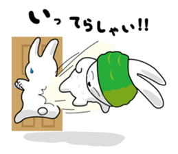 We and others, languid rabbit sticker #3720862