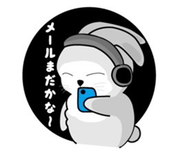 We and others, languid rabbit sticker #3720868