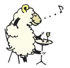 Hampton the Sheep sticker #3720951