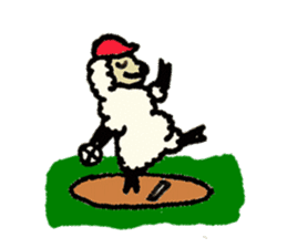 Hampton the Sheep sticker #3720964