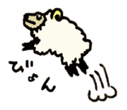 Hampton the Sheep sticker #3720972