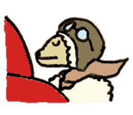 Hampton the Sheep sticker #3720974