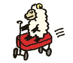 Hampton the Sheep sticker #3720982