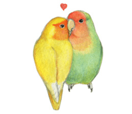 NORISAN BIRDS STICKER sticker #3721345