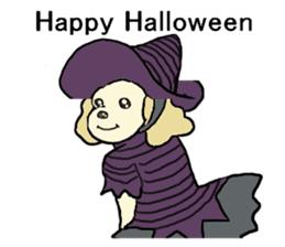 Toy poodle Waffle - real life sticker #3721386