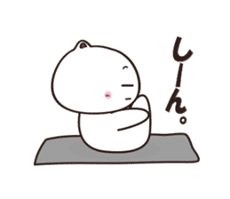 uraharaneko yoga sticker #3721527