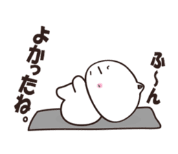 uraharaneko yoga sticker #3721530