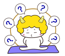 uraharaneko yoga sticker #3721533