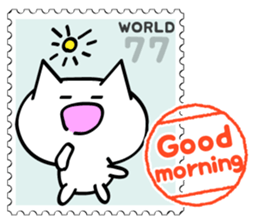 Stamp Sticker(Funny CAT&BEAR) sticker #3721674