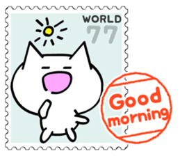 Stamp Sticker(Funny CAT&BEAR) sticker #3721674