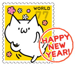 Stamp Sticker(Funny CAT&BEAR) sticker #3721710