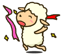 Message of sheep sticker #3723597