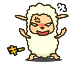 Message of sheep sticker #3723601