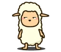 Message of sheep sticker #3723611
