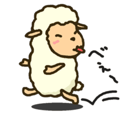 Message of sheep sticker #3723615