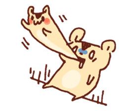 Yuruyuru Graffiti Hamster sticker #3724564