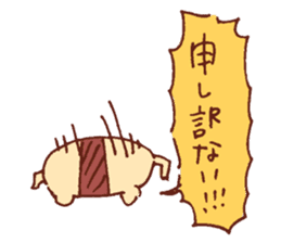 Yuruyuru Graffiti Hamster sticker #3724565