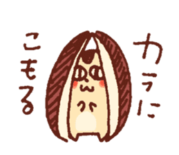 Yuruyuru Graffiti Hamster sticker #3724579