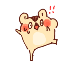 Yuruyuru Graffiti Hamster sticker #3724587