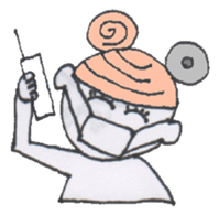 Playful Pretty WOMAN DOCTOR sticker #3724601