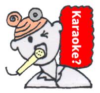 Playful Pretty WOMAN DOCTOR sticker #3724626