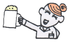 Playful Pretty WOMAN DOCTOR sticker #3724627