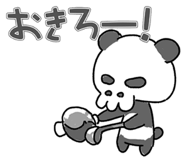 Bone panda sticker #3725394
