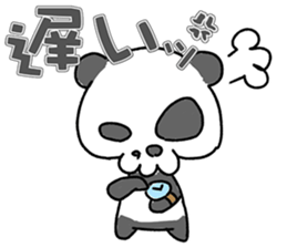 Bone panda sticker #3725396