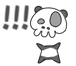 Bone panda sticker #3725402
