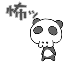 Bone panda sticker #3725410