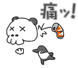 Bone panda sticker #3725419