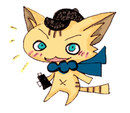 Travel cat sticker #3725542